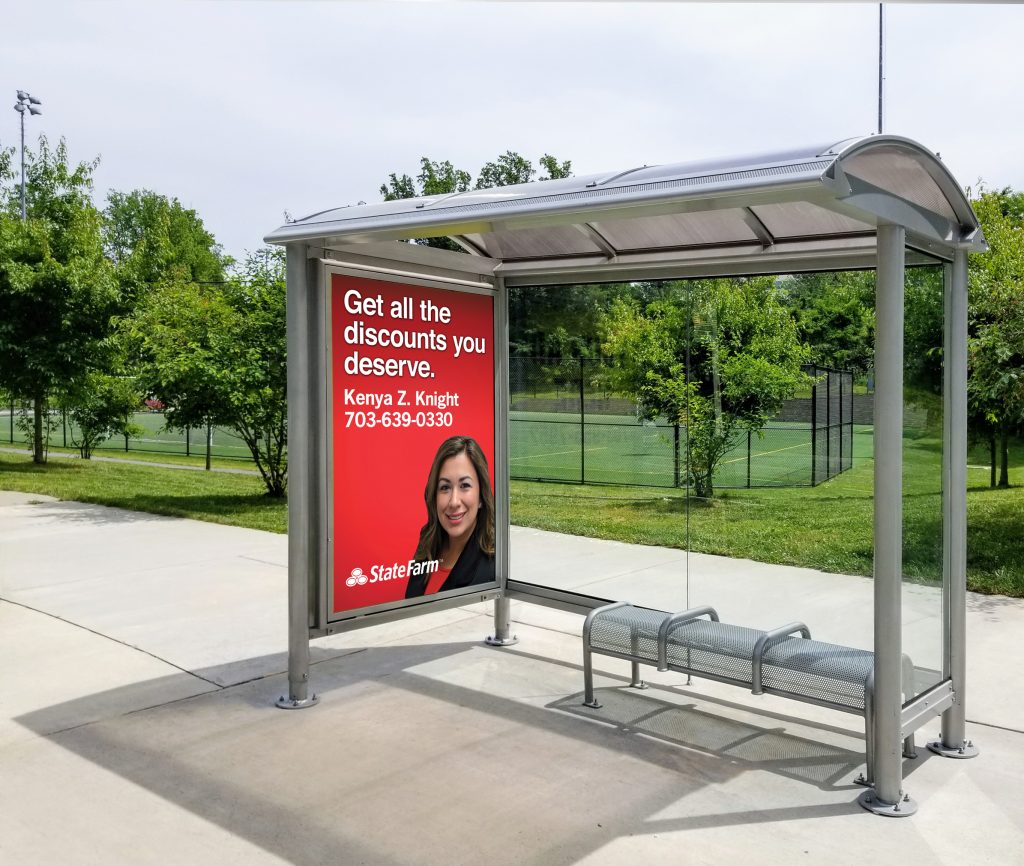 High-quality street furniture - Bus Shelter